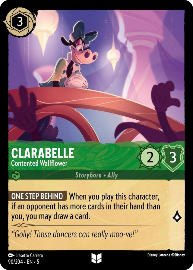 0090 Clarabelle - Contented Wallflower Uncommon Shimmering Skies