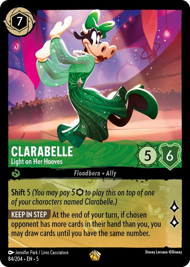 0084 Clarabelle - Light on Her Hooves Legendary Shimmering Skies