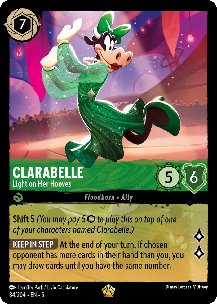 0084 Clarabelle - Light on Her Hooves Legendary Shimmering Skies