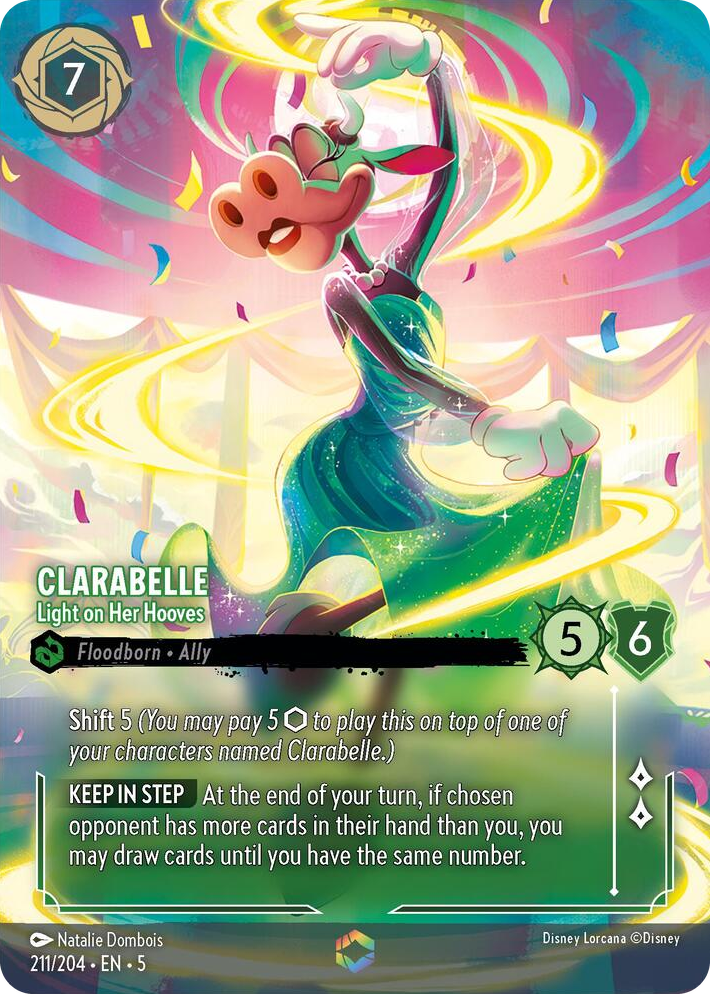 0211 Clarabelle - Light on Her Hooves (Enchanted) Enchanted Shimmering Skies