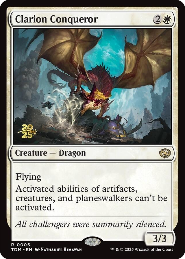 Clarion Conqueror #5 R - Prerelease Cards Pokemon card