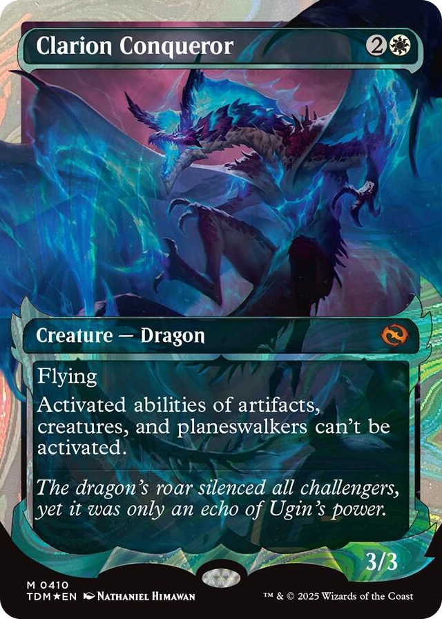 0410 Clarion Conqueror (Showcase) (Halo Foil) M Dragonstorm
