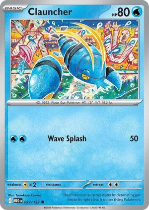 0037 Clauncher Common Mega Evolution