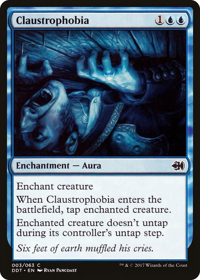 0003 Claustrophobia C Duel Decks: Merfolk vs. Goblins