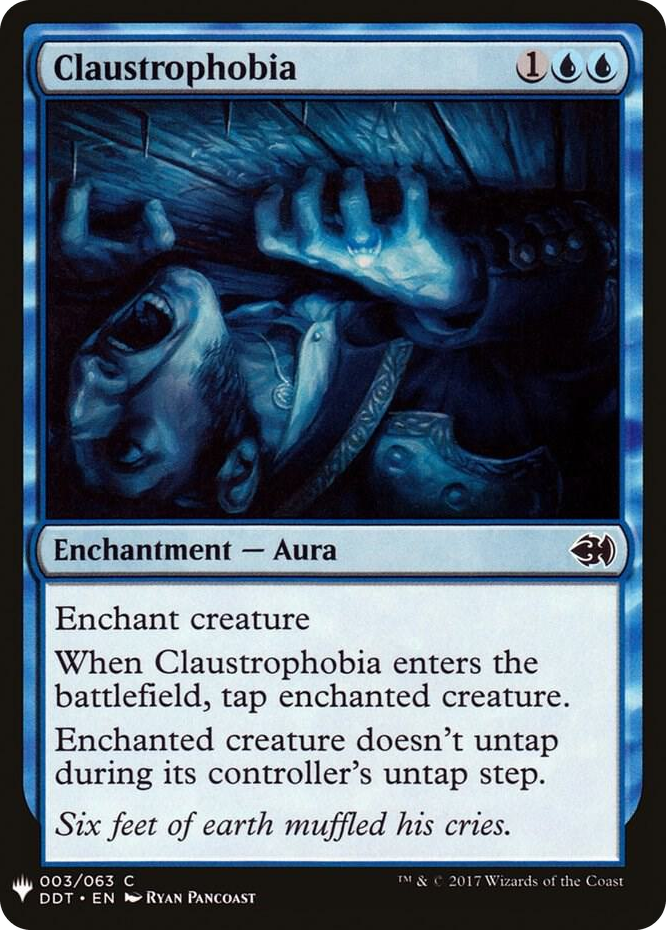 0003 Claustrophobia C The List Reprints