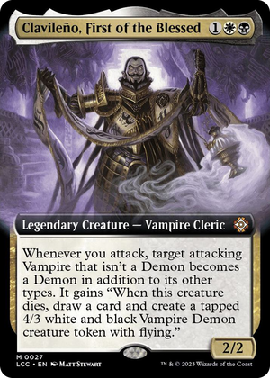 0027 Clavileno, First of the Blessed (Extended Art) M Commander: The Lost Caverns of Ixalan