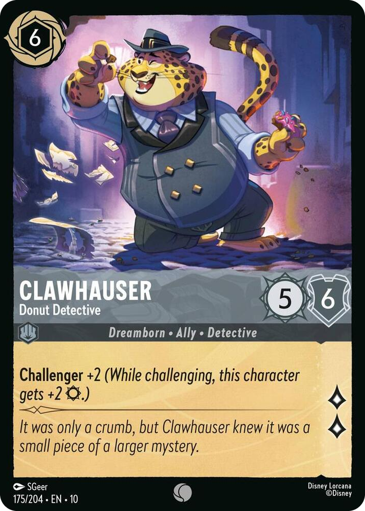0175 Clawhauser - Donut Detective Common Whispers in the Well