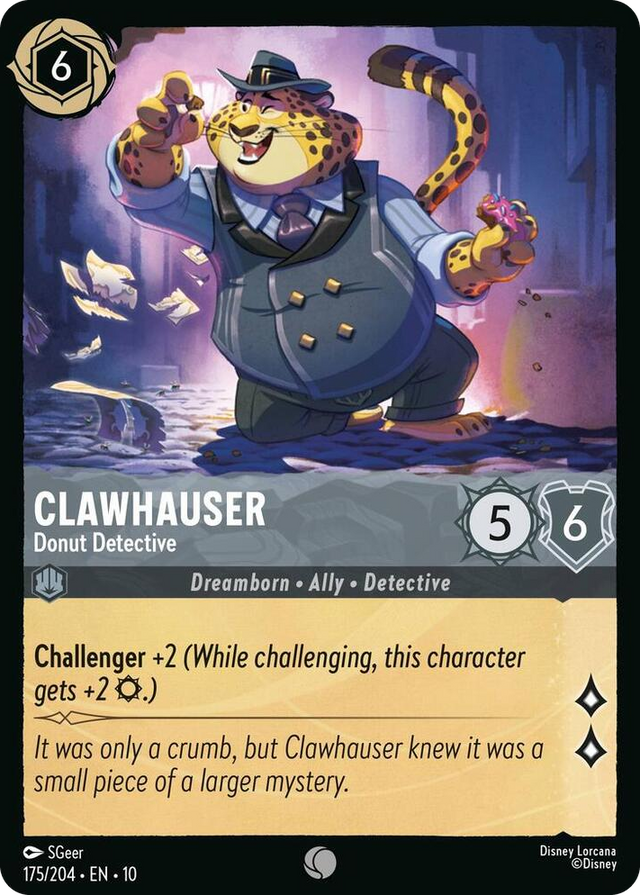 0175 Clawhauser - Donut Detective Common Whispers in the Well