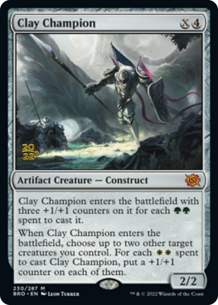 0230 Clay Champion M Prerelease Cards