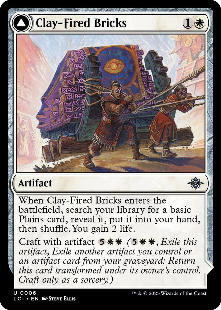 0006 Clay-Fired Bricks U The Lost Caverns of Ixalan