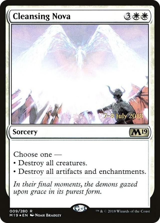 0009 Cleansing Nova R Prerelease Cards