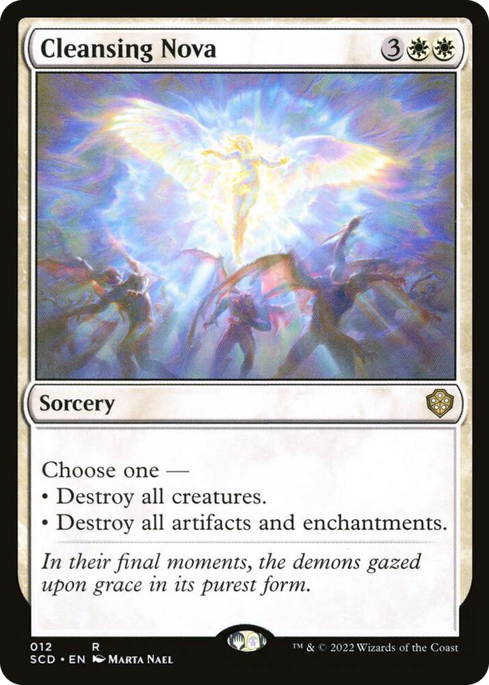 Cleansing Nova #12 R - Starter Commander Decks Pokemon card