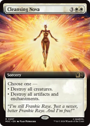 0297 Cleansing Nova (Extended Art) R Commander: Marvel Super Heroes