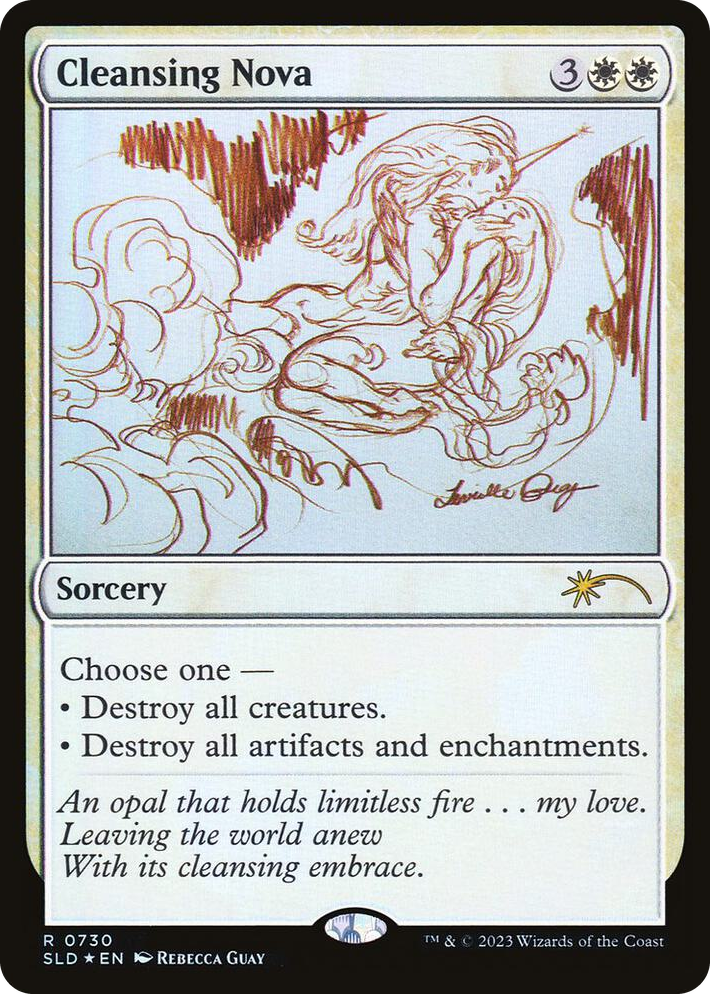 0730 Cleansing Nova (Sketch Showcase) R Secret Lair Drop Series