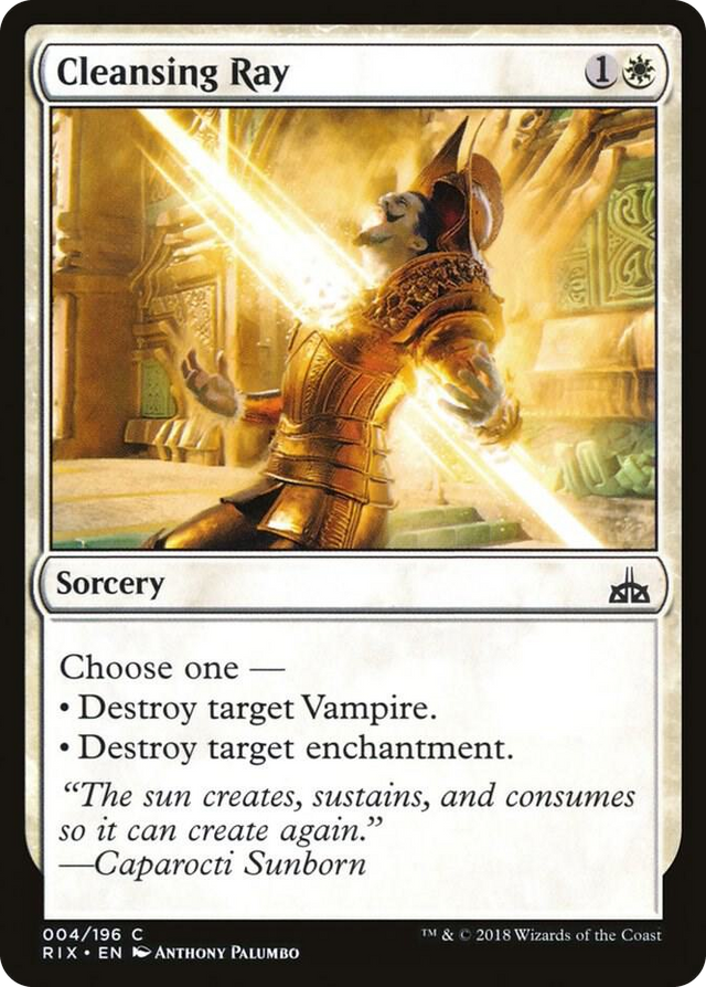 0004 Cleansing Ray C Rivals of Ixalan