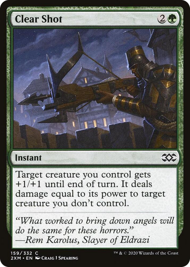 0159 Clear Shot C Double Masters