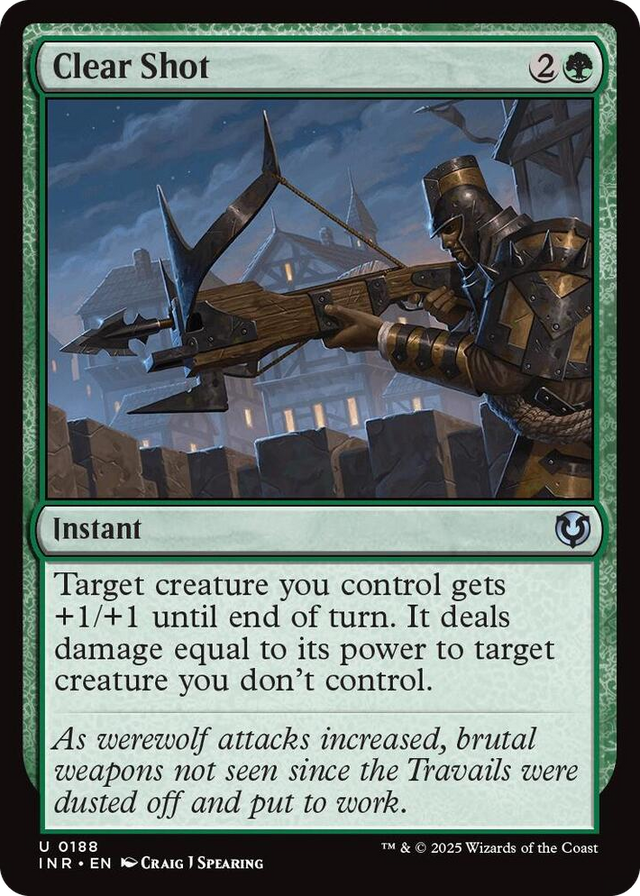 0188 Clear Shot U Innistrad Remastered