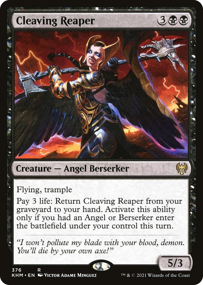 0376 Cleaving Reaper R Kaldheim