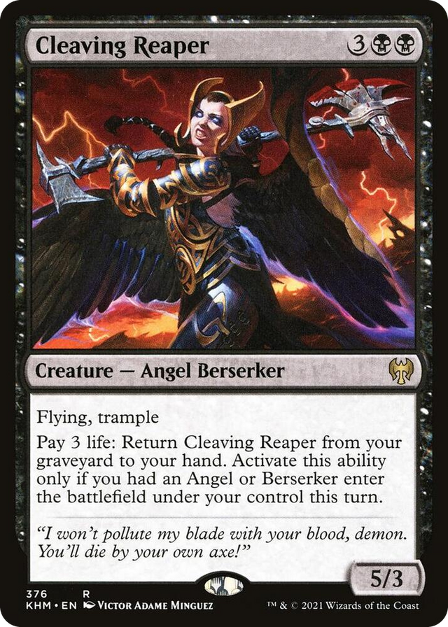 0376 Cleaving Reaper R Kaldheim