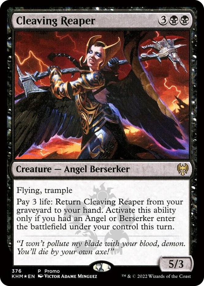 Cleaving Reaper #376 P - Media Promos Pokemon card
