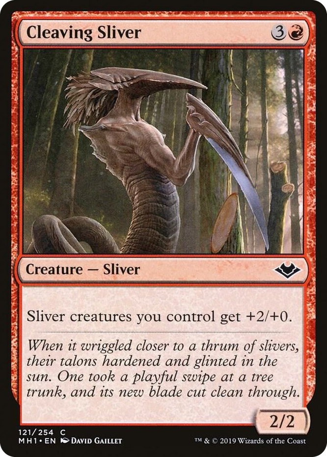 0121 Cleaving Sliver C Modern Horizons