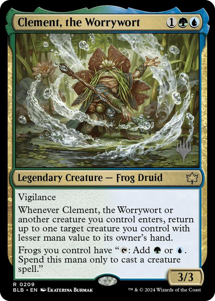 0209 Clement, the Worrywort R Promo Pack: Bloomburrow