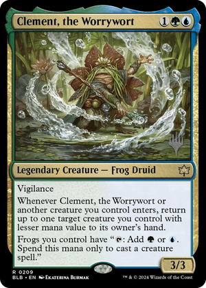 0209 Clement, the Worrywort R Promo Pack: Bloomburrow