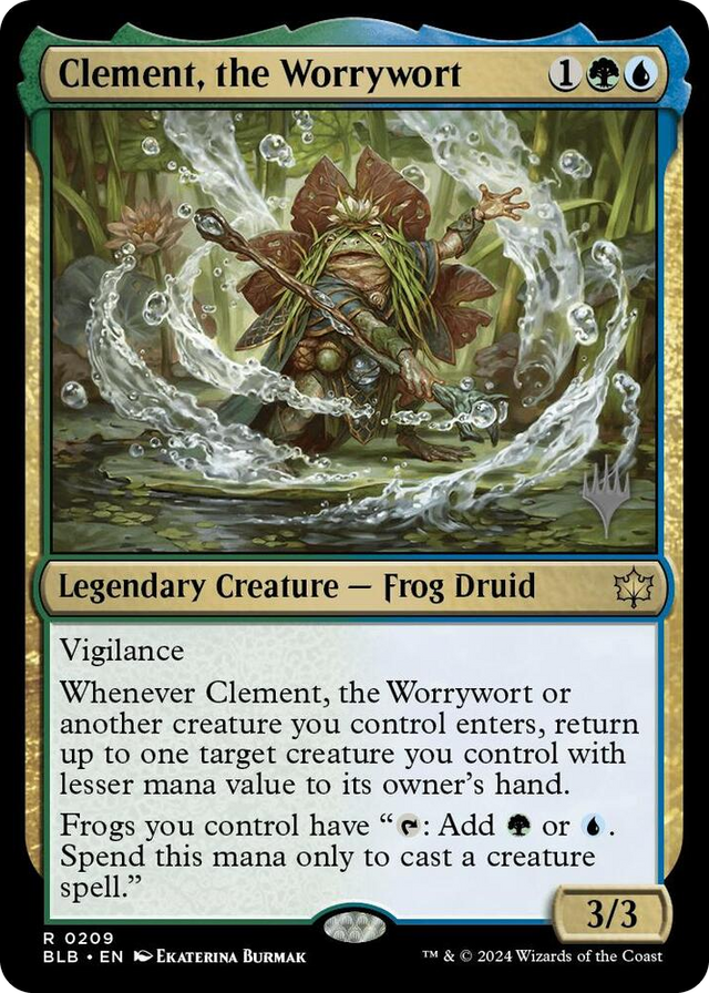 0209 Clement, the Worrywort R Promo Pack: Bloomburrow