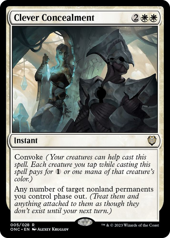 Clever Concealment #5 R - Commander: Phyrexia: All Will Be One Pokemon card