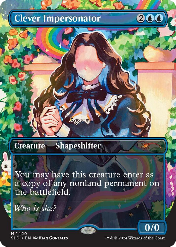 Clever Impersonator #1429 M - Secret Lair Drop Series Pokemon card