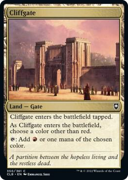 0350 Cliffgate C Commander Legends: Battle for Baldur's Gate