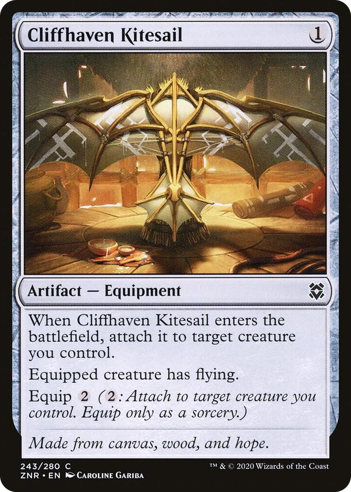 0243 Cliffhaven Kitesail C Zendikar Rising