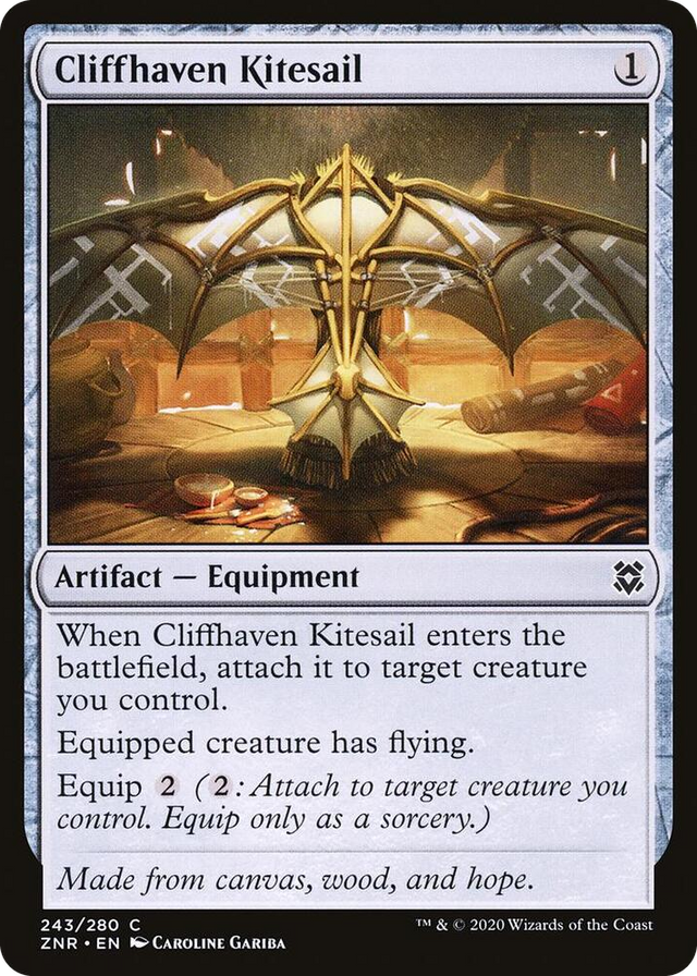 0243 Cliffhaven Kitesail C Zendikar Rising