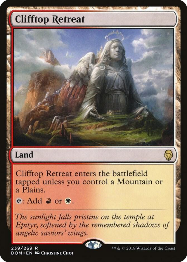 0239 Clifftop Retreat R Dominaria