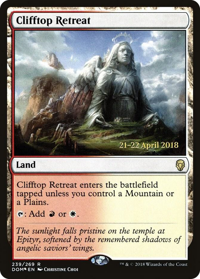 0239 Clifftop Retreat R Prerelease Cards