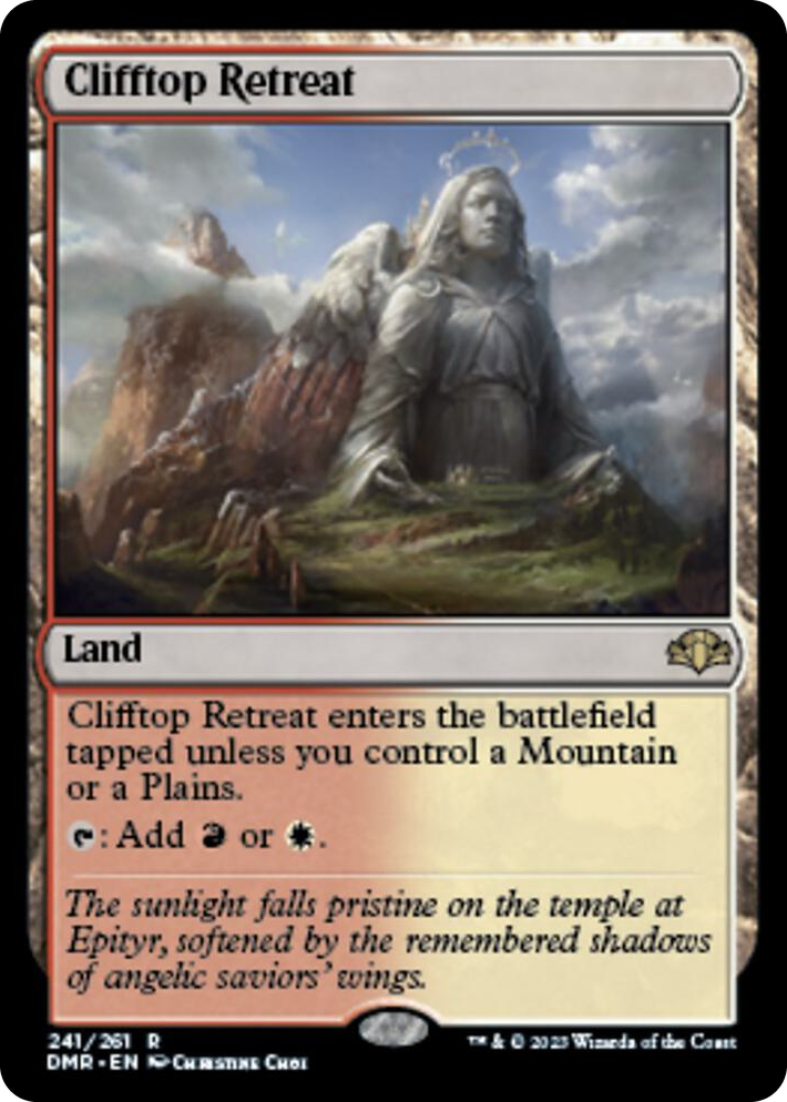 0241 Clifftop Retreat R Dominaria Remastered