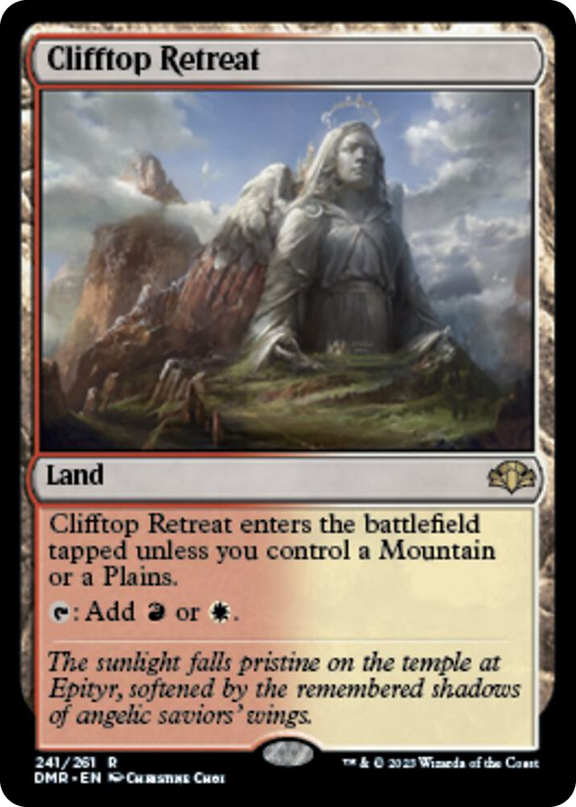 0241 Clifftop Retreat R Dominaria Remastered