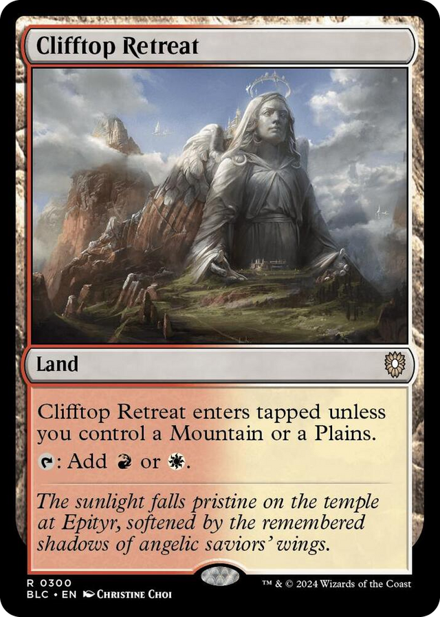 0300 Clifftop Retreat R Commander: Bloomburrow
