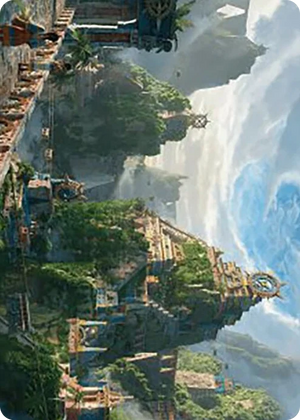 0081 Clifftop Retreat Art Card S Art Series: The Lost Caverns of Ixalan