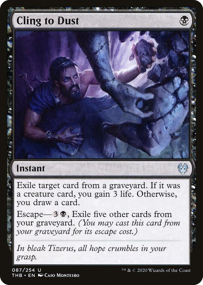 0087 Cling to Dust U Theros Beyond Death