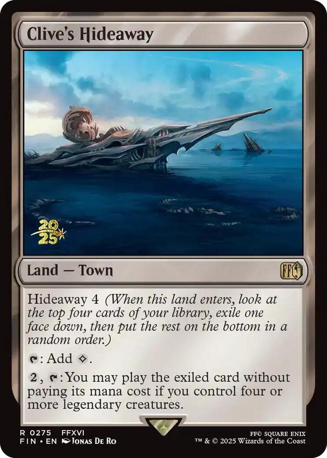 0275 Clive's Hideaway R Prerelease Cards