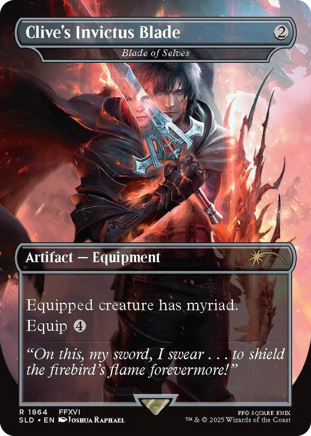 1864 Clive's Invictus Blade - Blade of Selves R Secret Lair Drop Series