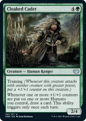 0192 Cloaked Cadet U Innistrad: Crimson Vow
