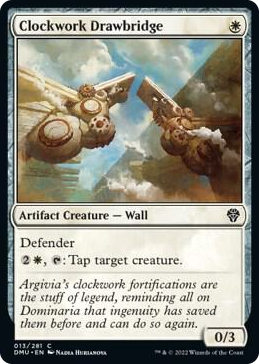 0013 Clockwork Drawbridge C Dominaria United