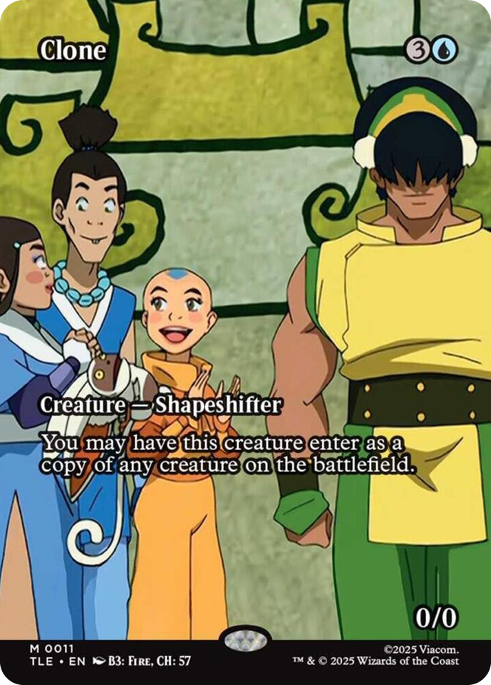 0011 Clone (Borderless) M The Last Airbender: Eternal-Legal