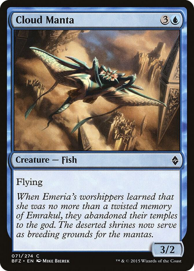 0071 Cloud Manta C Battle for Zendikar
