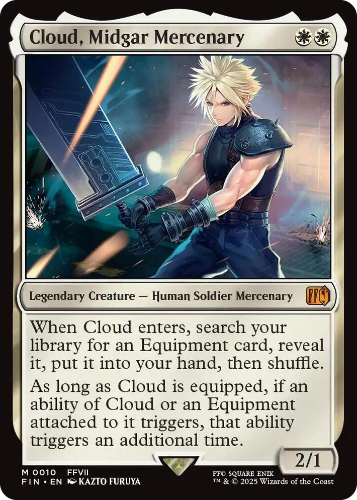 0010 Cloud, Midgar Mercenary M FINAL FANTASY