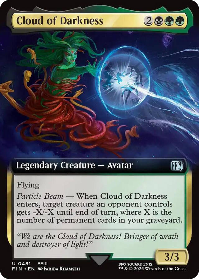 0481 Cloud of Darkness (Extended Art) U FINAL FANTASY