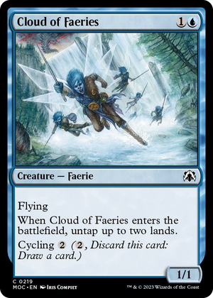 0219 Cloud of Faeries C Commander: March of the Machine