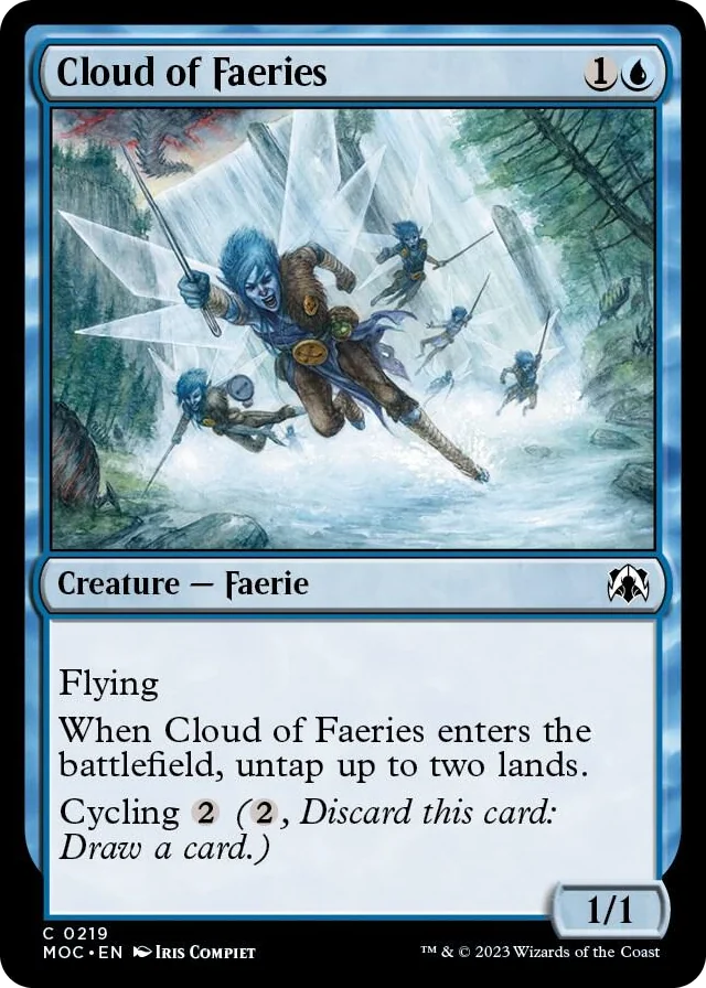0219 Cloud of Faeries C Commander: March of the Machine